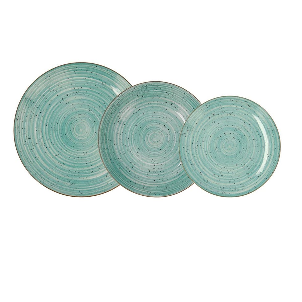 Vajilla completa moderna de porcelana para 6 personas