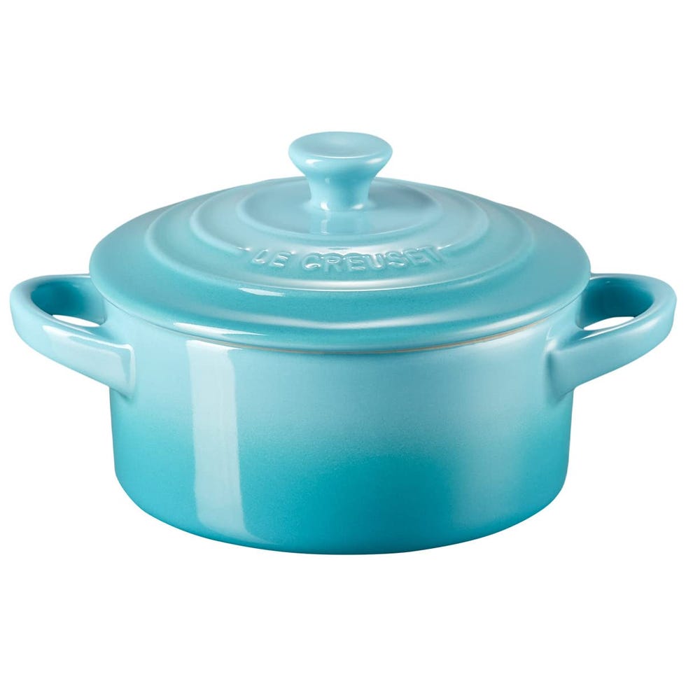 8-Ounce Stoneware Mini Round Cocotte