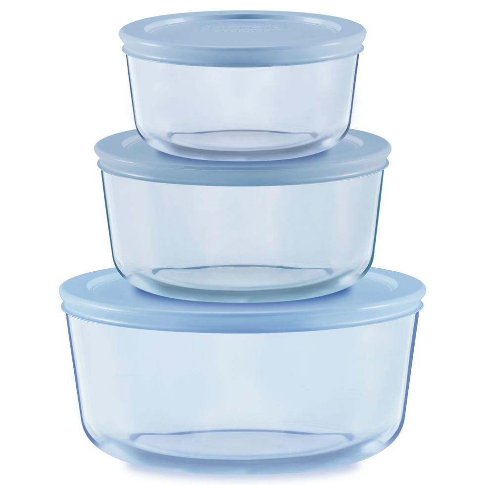 6-Piece Tinted Food Storage Container Set