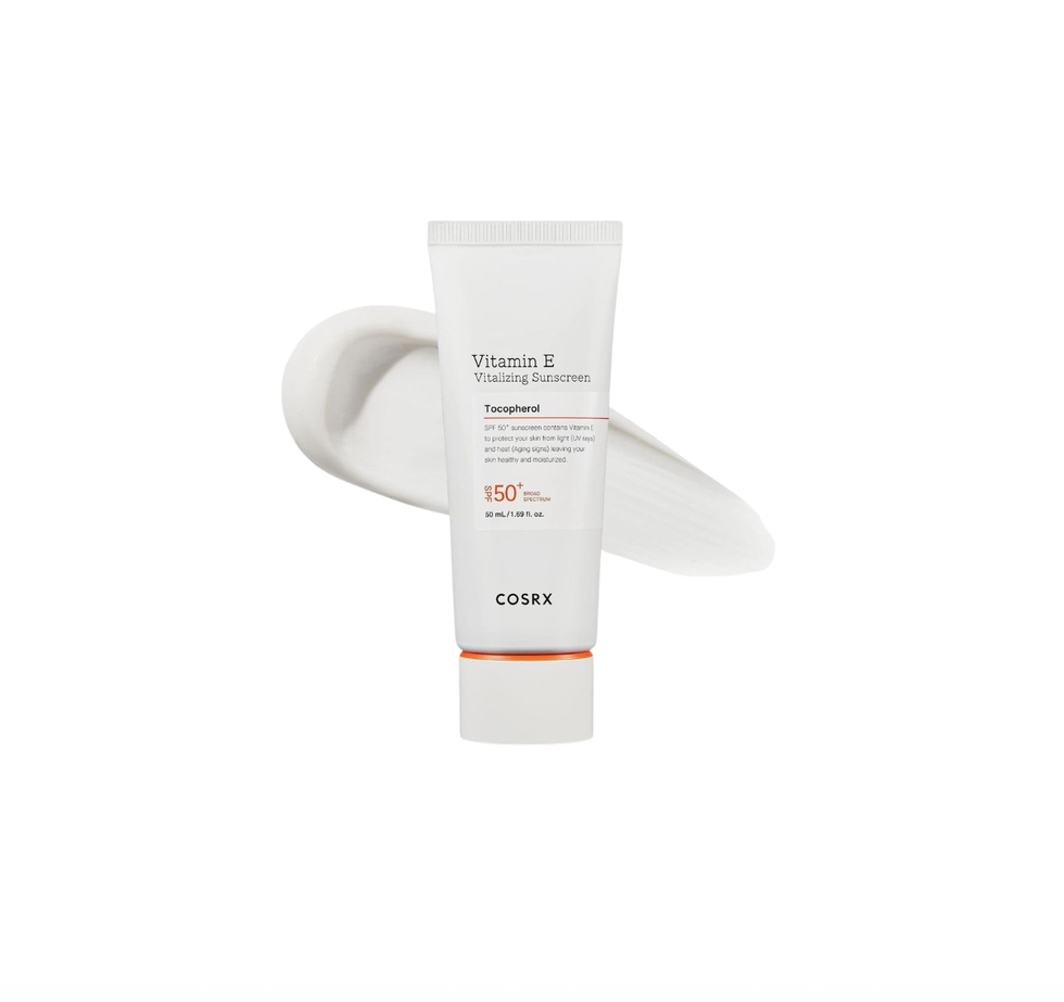 Protector solar vitalizante con vitamina E FPS 50