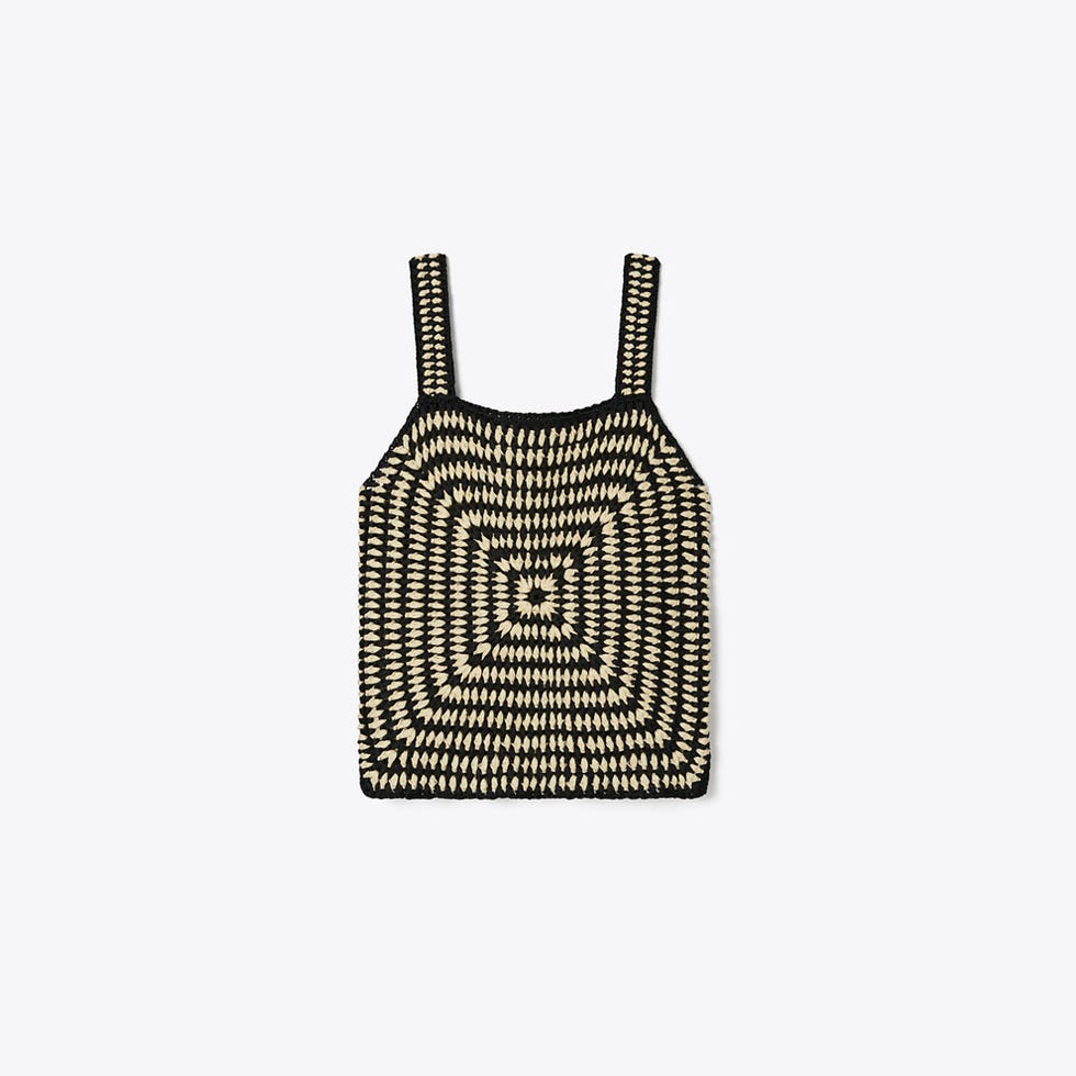 Cotton Crochet Tank Top