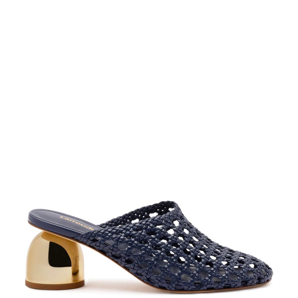 Dew Drop Macrame Mule