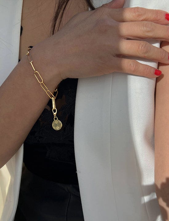 Four Blessings Chain Bracelet