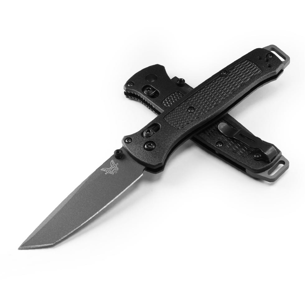 Coltello Bailout 537GY EDC, lama Tanto