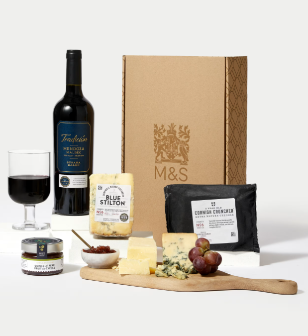 Collection Red Wine & Cheese Gift Box