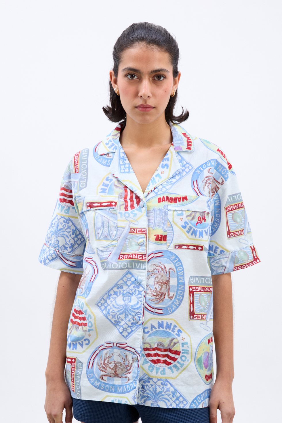 Chlo Shirt Holiday Print
