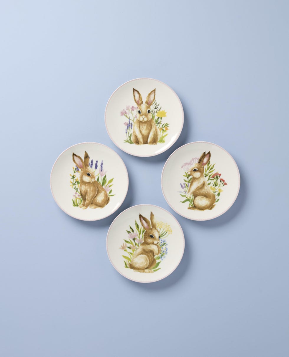 Bunny Accent Plates