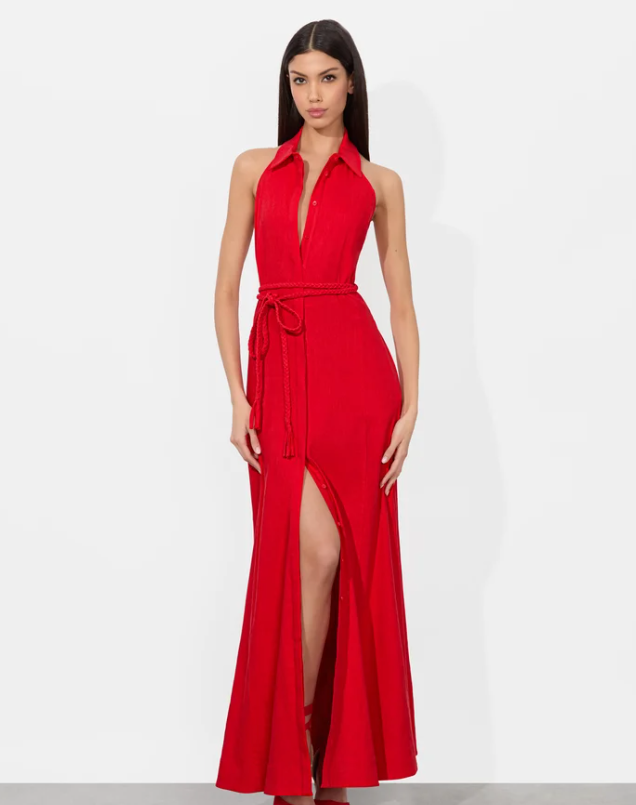 Chassidy Linen Maxi Dress