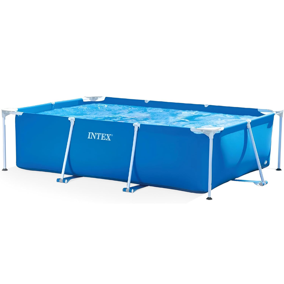9.8' x 79" x 29.5" Rectangular Frame Above-Ground Swimming Pool