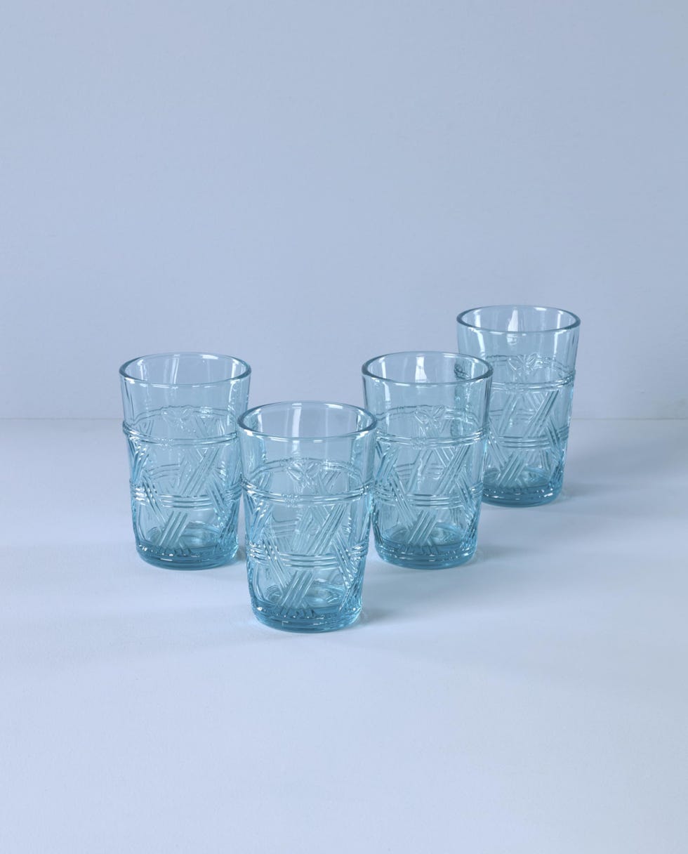 Lenox 896070 Butterfly Meadow Blue Tall Glasses, Set Of 4