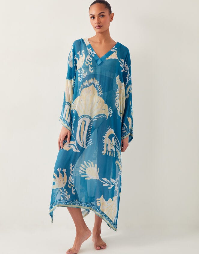 Amisha Ornate Print Kaftan