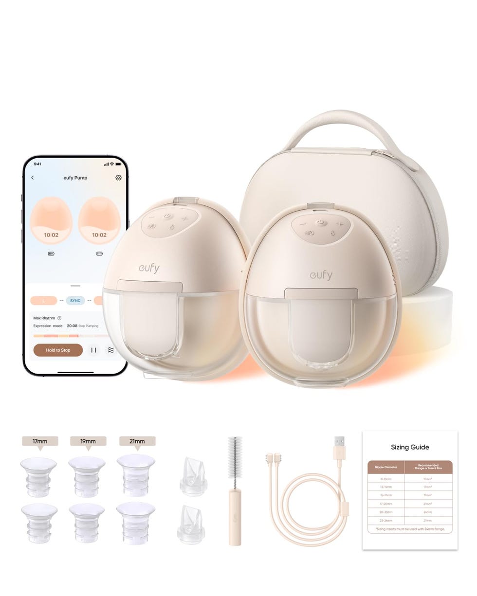 Heated Wearable Breast Pump