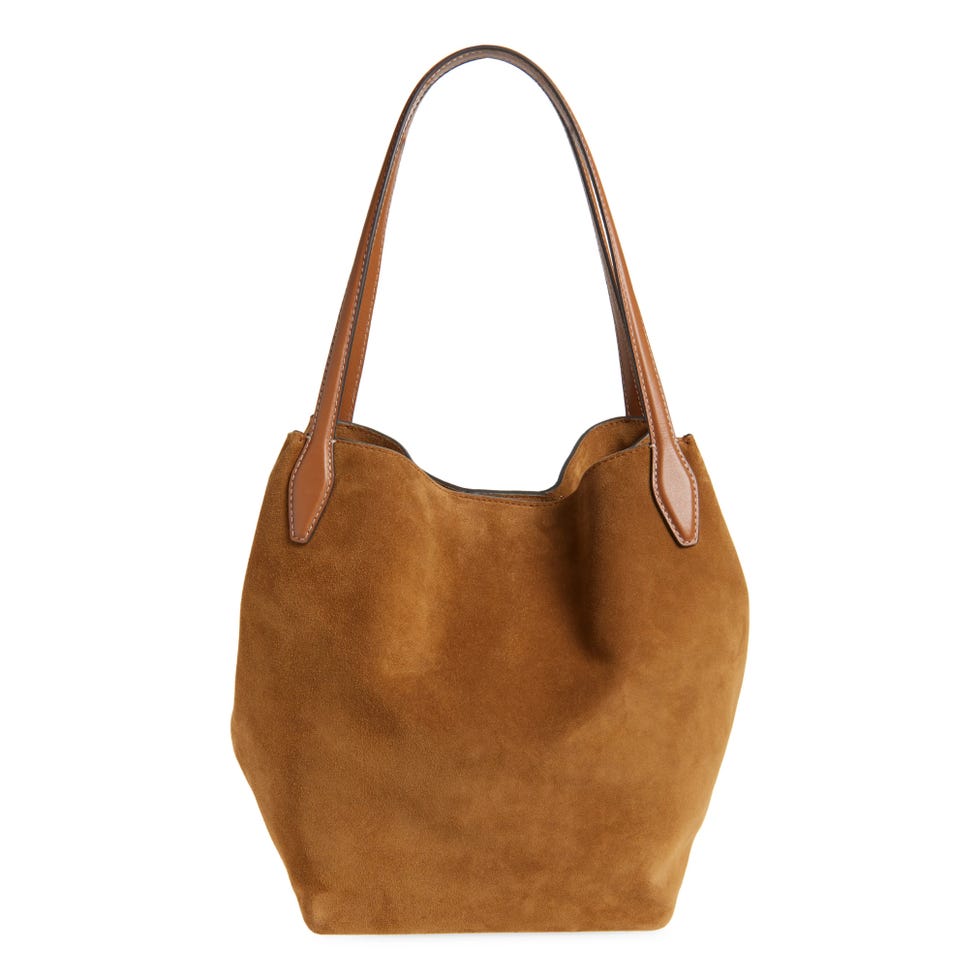 The Suede Shopper Tote