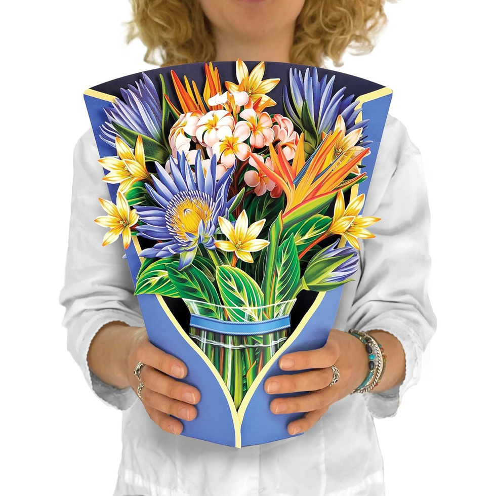 Pop Up Bouquet Card