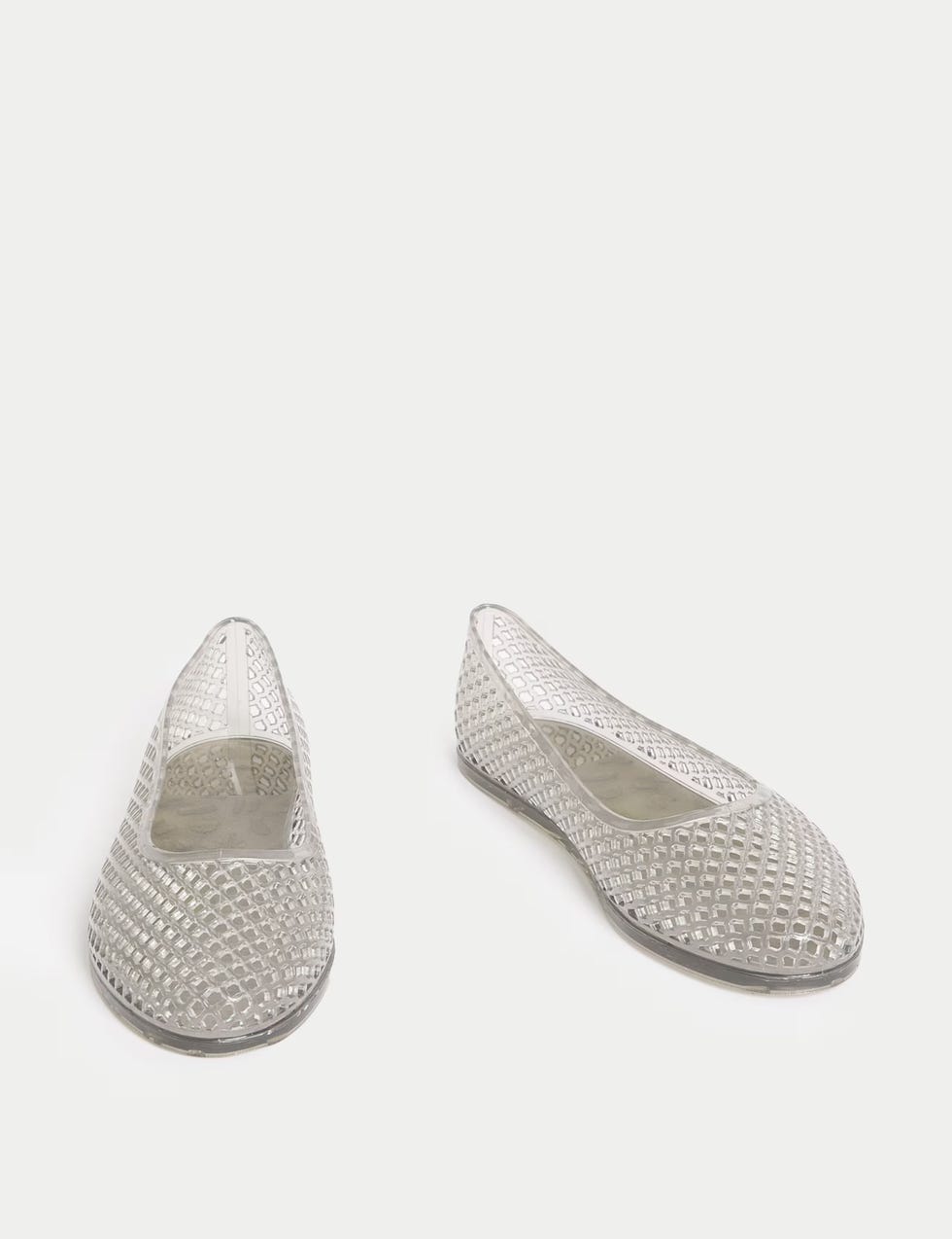 The Affordable One - Jelly Slip On Ballet Pumps 