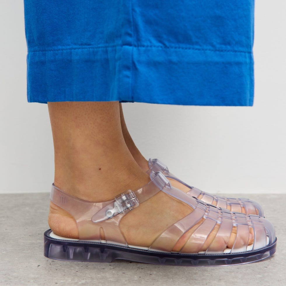 The 90s One - Clear Jelly Fisherman Sandals 