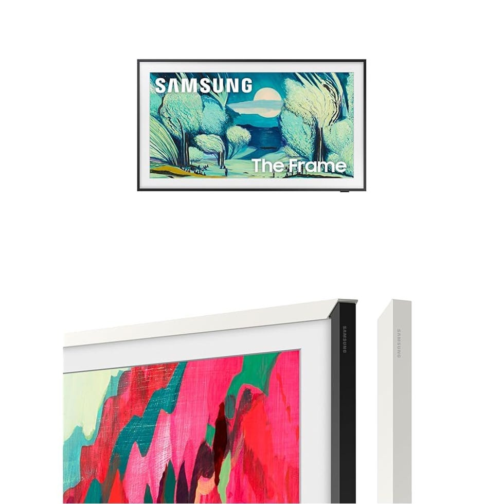 65-Inch The Frame 4K Smart TV (White Frame)