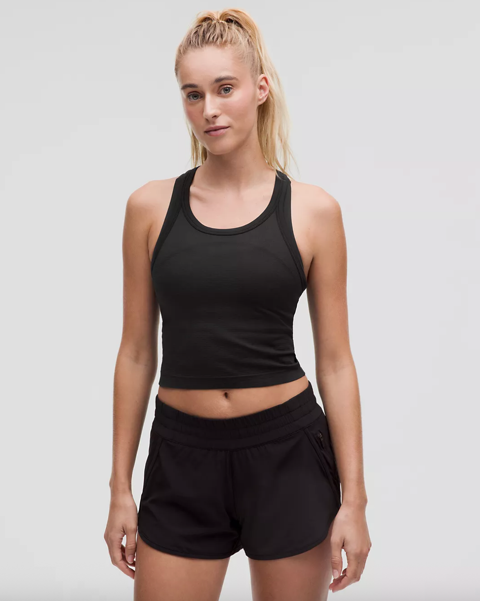Swiftly Tech Cropped Racerback Tank
