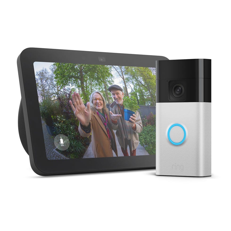 Echo Show 8 + Ring Battery Video Doorbell (2024)
