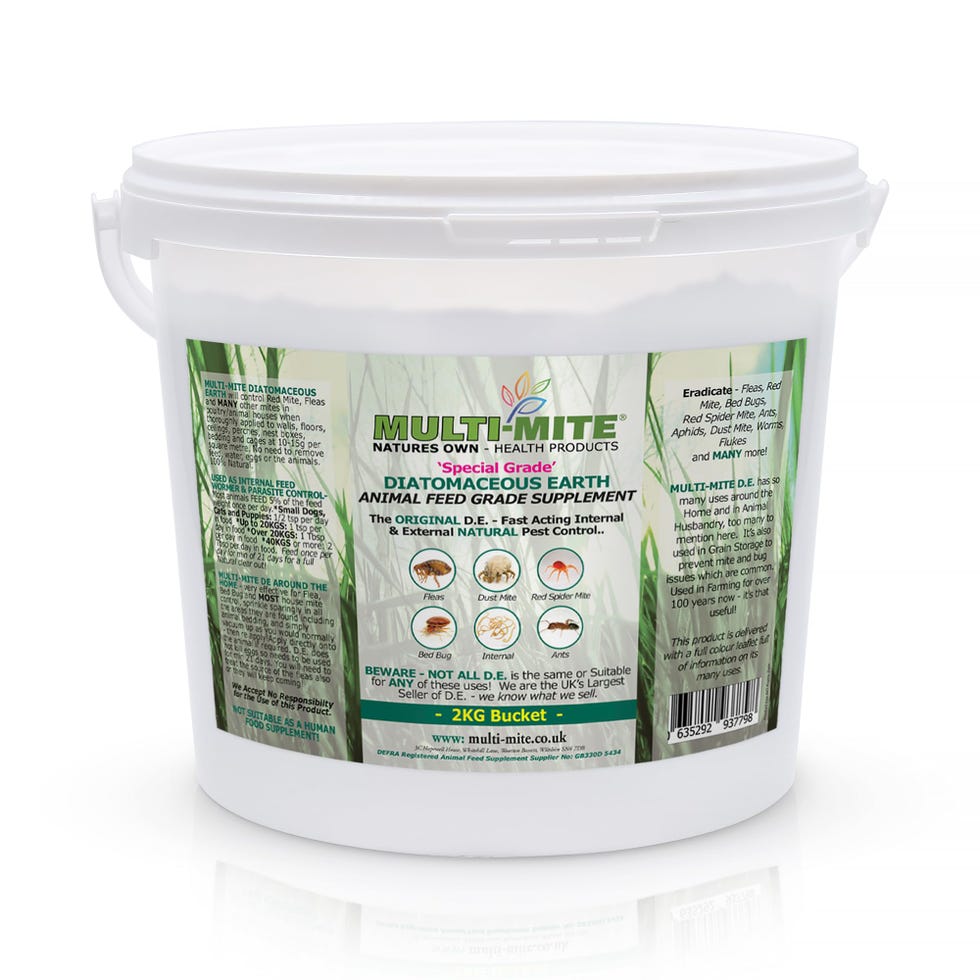 2kg Bucket Feed Grade Diatomaceous Earth