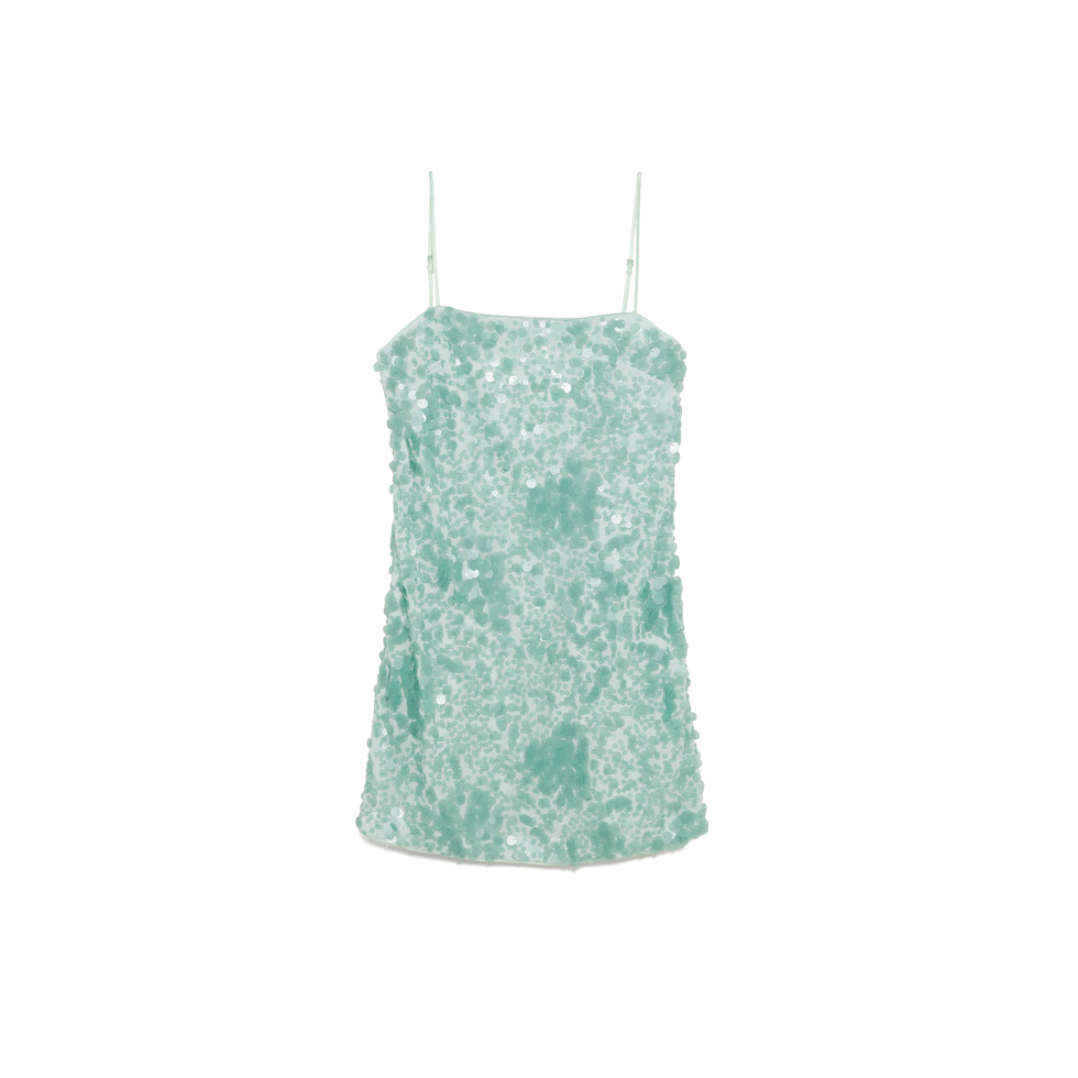 Lollie Embellished Mini Dress