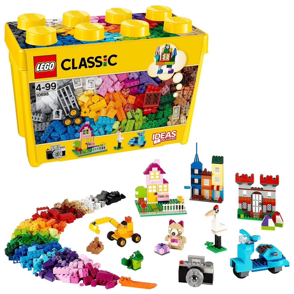 Classic Large Creative Brick Storage Box Set