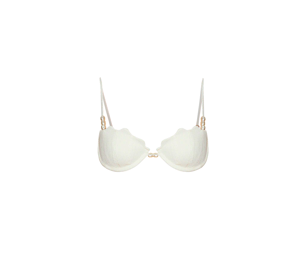 Sunrise Seashell Bikini Top