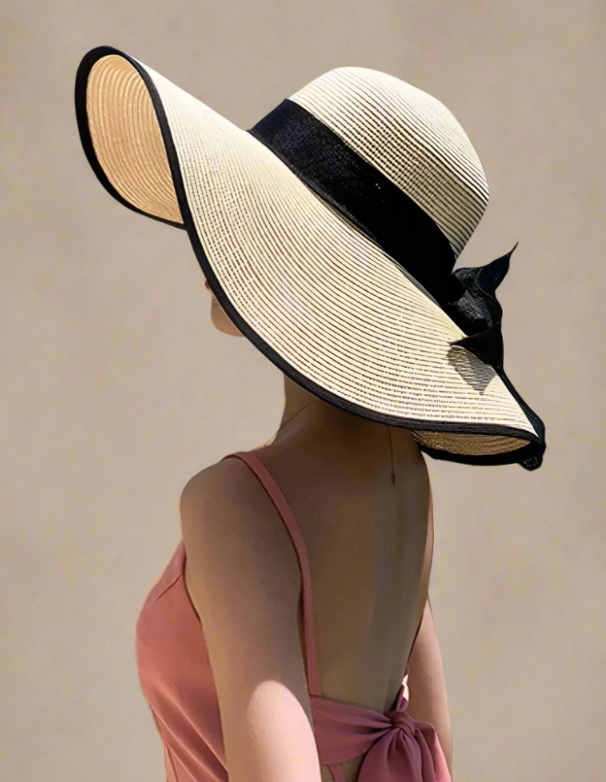 Leela Wide Brim Straw Hat Beach & Festival Sun Hat