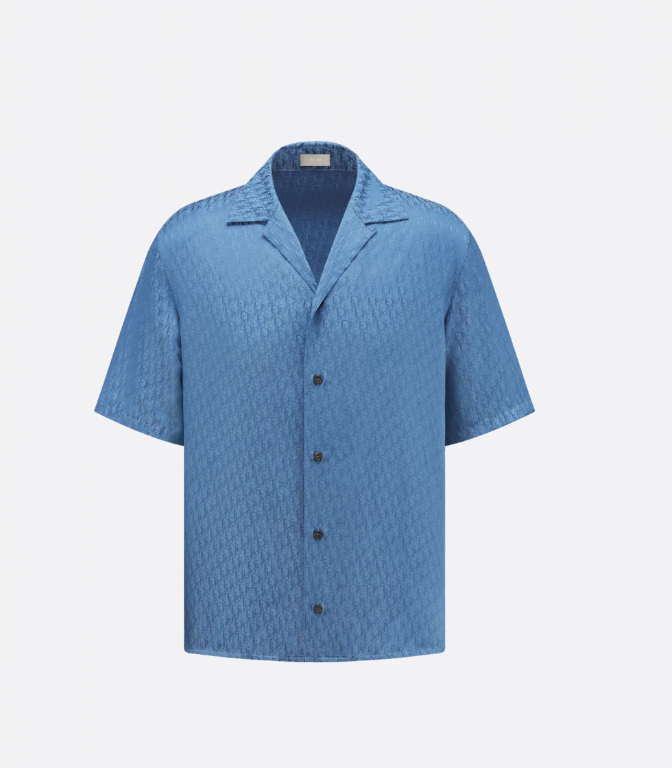 Oblique Short-Sleeved Shirt