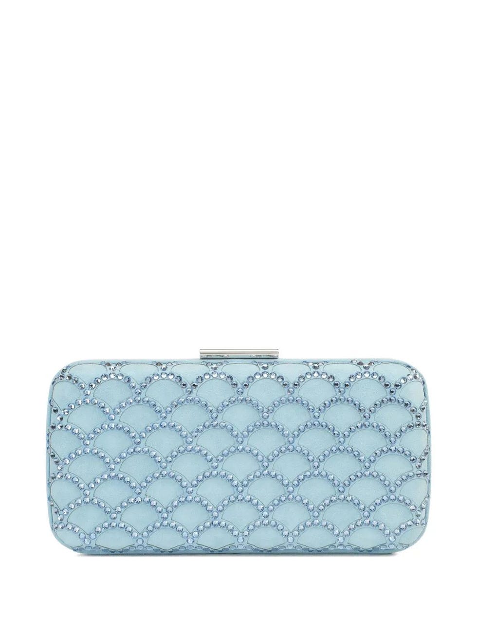 Mermaid Crystal-Embellished Clutch Bag