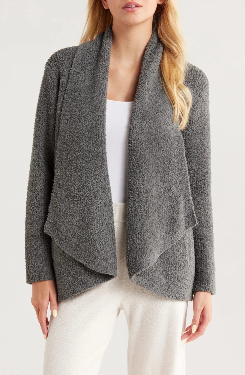 Cardigan à col châle confortable et chic