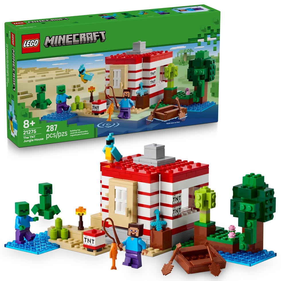 Minecraft The TNT Jungle House