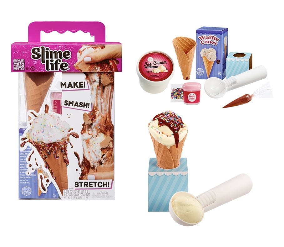 Ice Cream Cone DIY Slime Kit