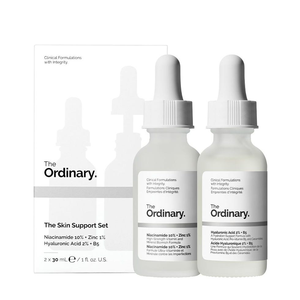Niacinamide and Hyaluronic Acid Skin Support Set