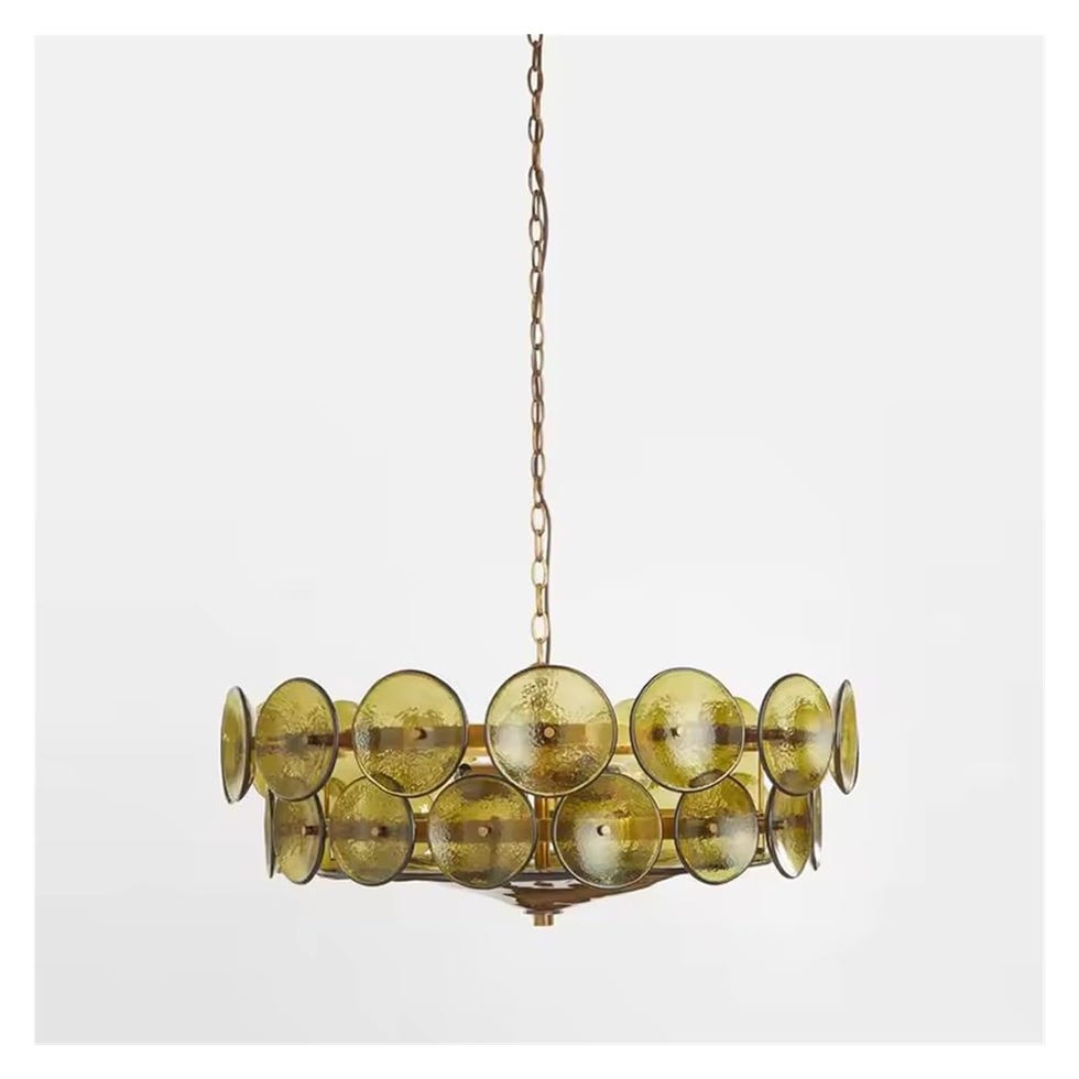 Glass Retro Chandelier