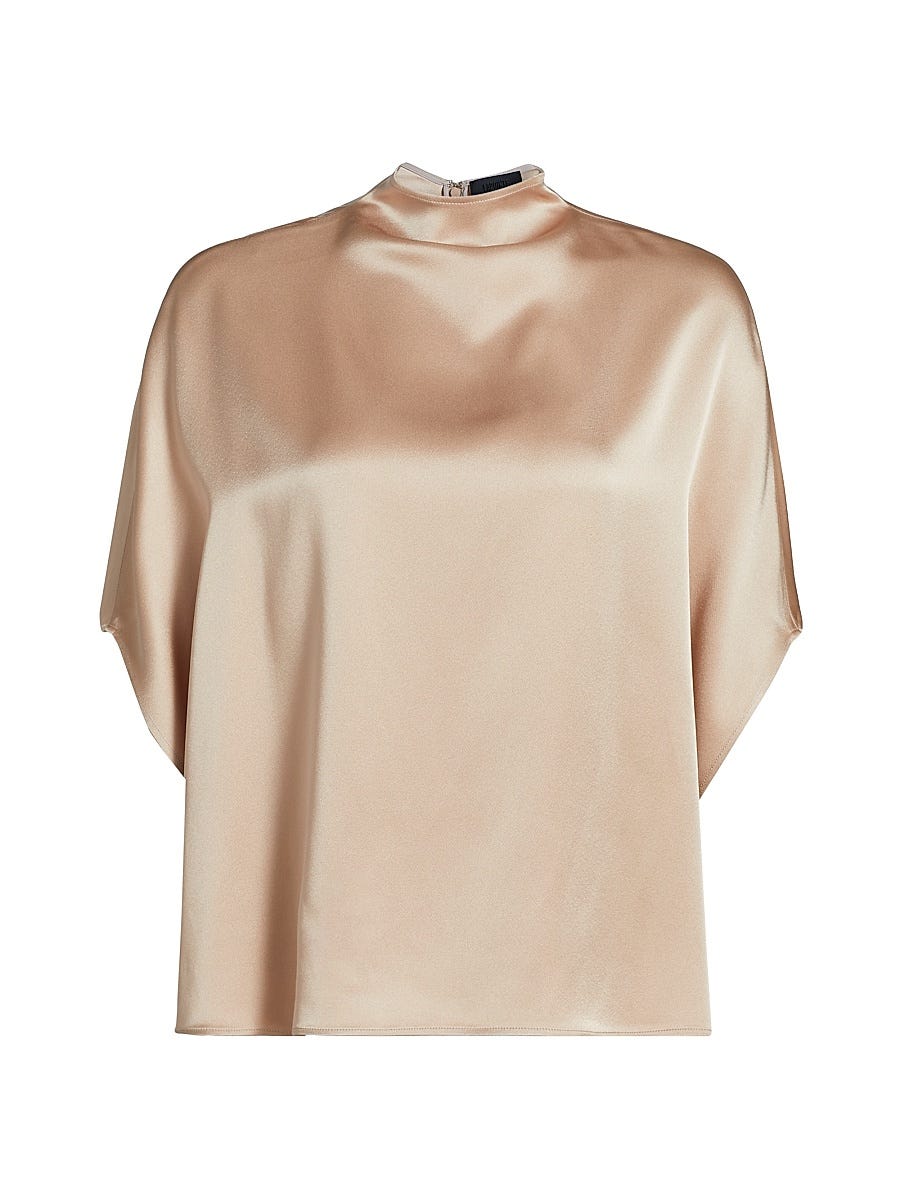 Satin-Cape-T-Shirt