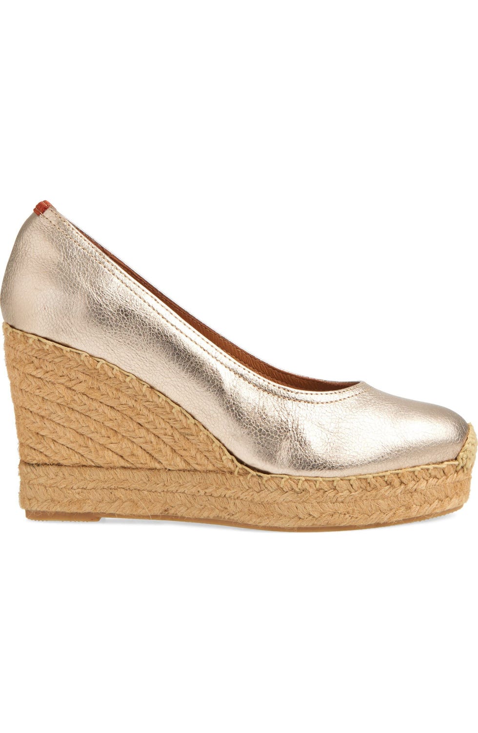 Espadrille mit U-Ausschnitt