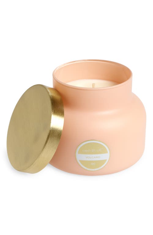 Capri Blue Volcano Matte Peach Signature Jar Candle at Nordstrom