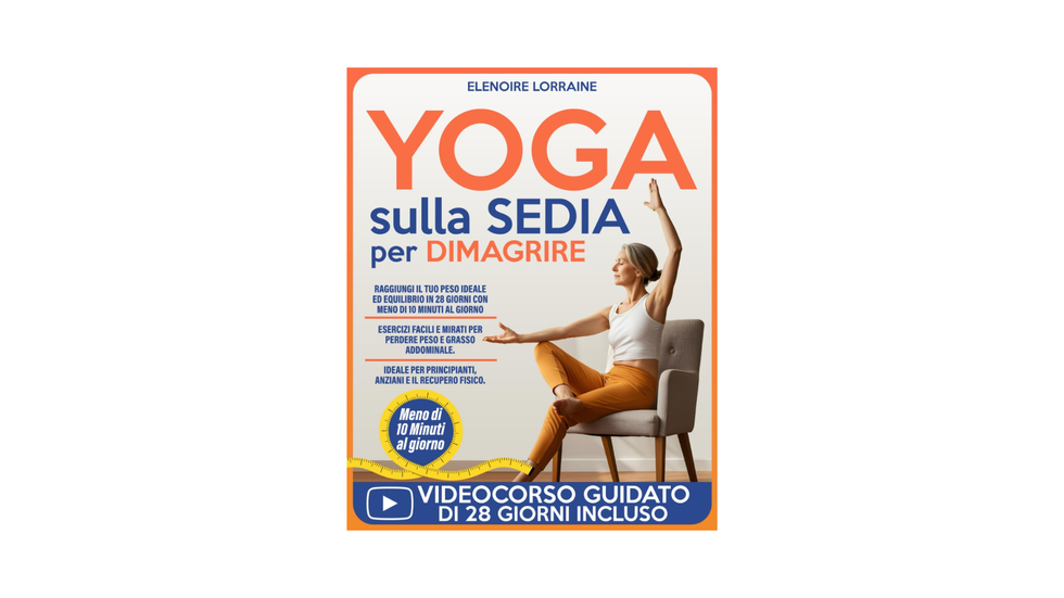 Yoga sulla sedia per dimagrire