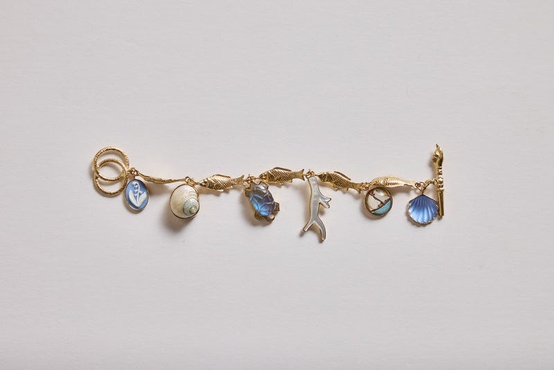 Fish Mutli Charm Bracelet