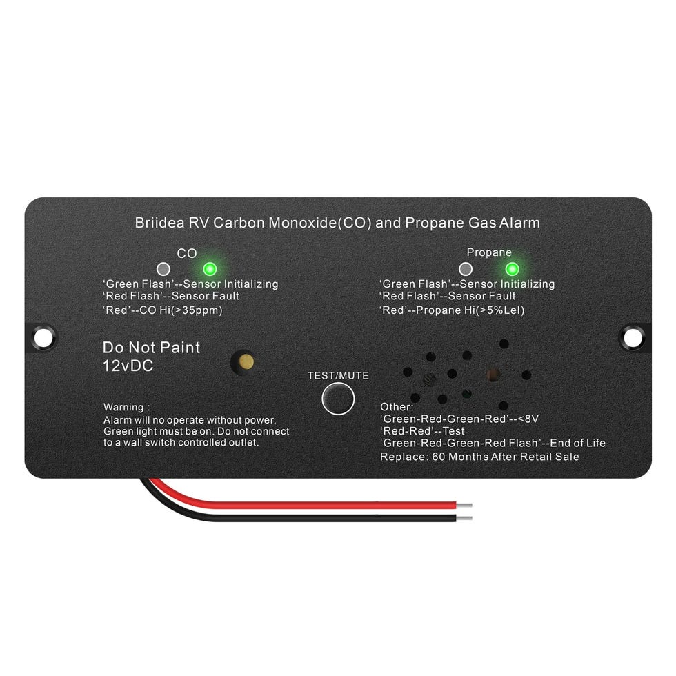 RV Carbon Monoxide & Propane Gas Alarm