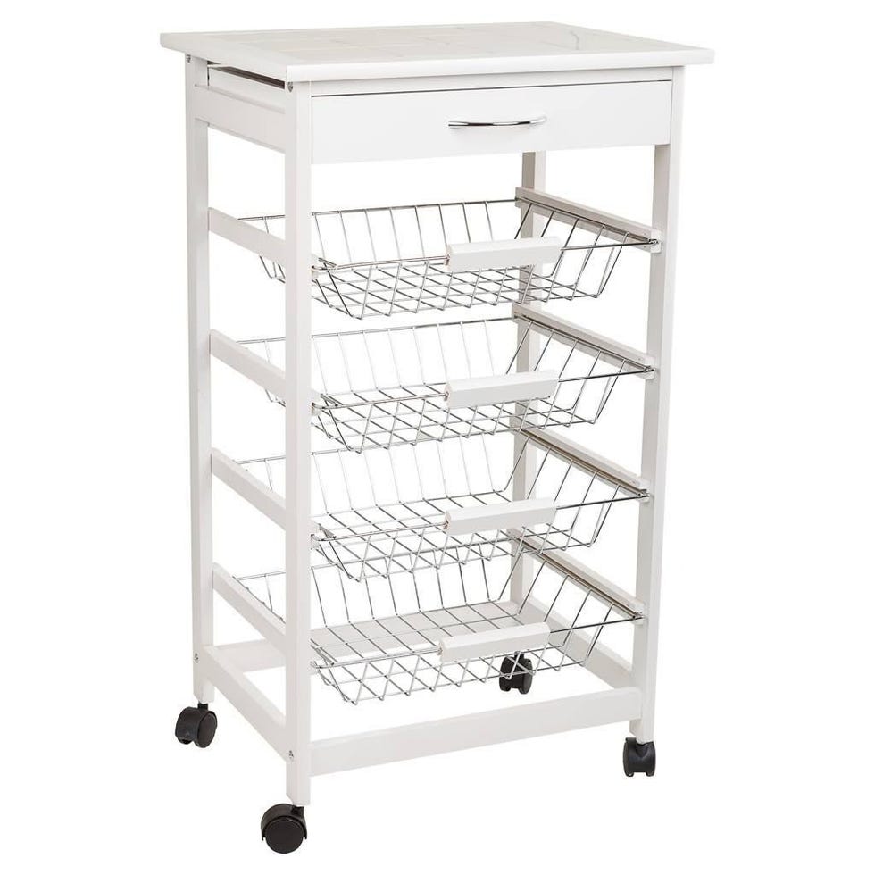 Carro de cocina de madera