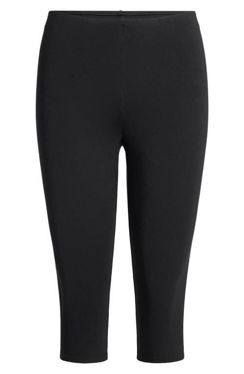 Glatte Lounge Caprihose