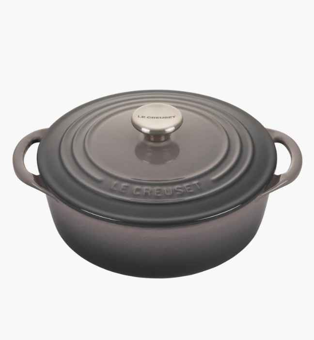 2.75-Quart Enameled Cast Iron Shallow Round Dutch Oven