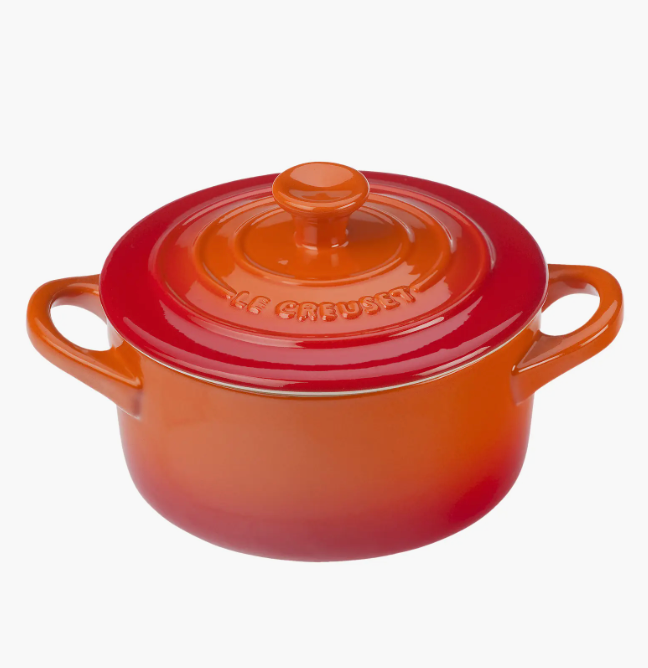 Stoneware Mini Round Cocotte, 8oz