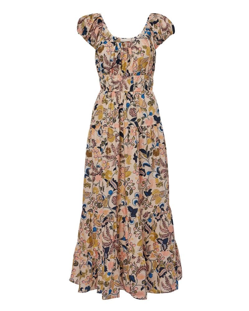 Paloma Printed Cotton Poplin Dress
