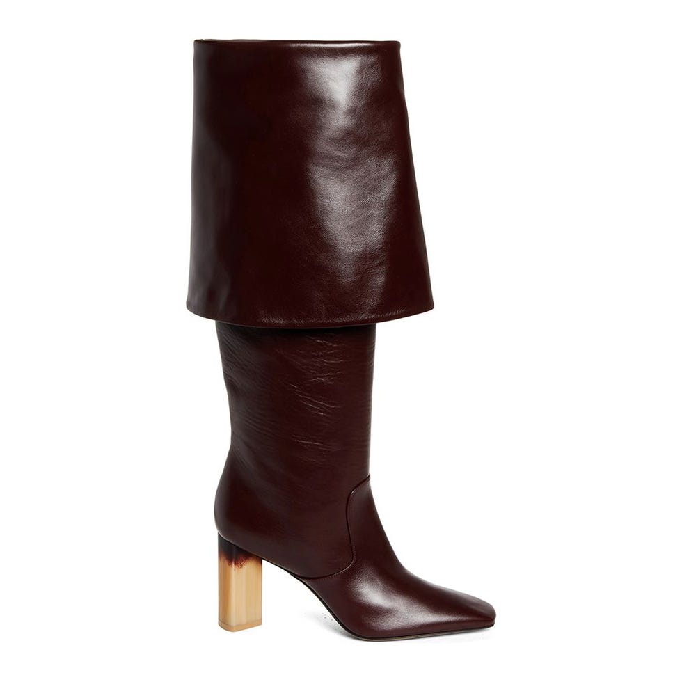 Georgia Overknee-Stiefel mit Umschlagschaft