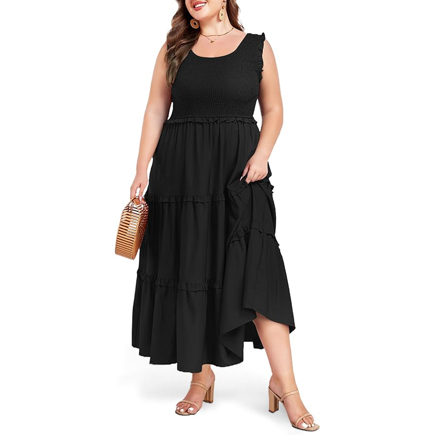 Ruffle Maxi Dress