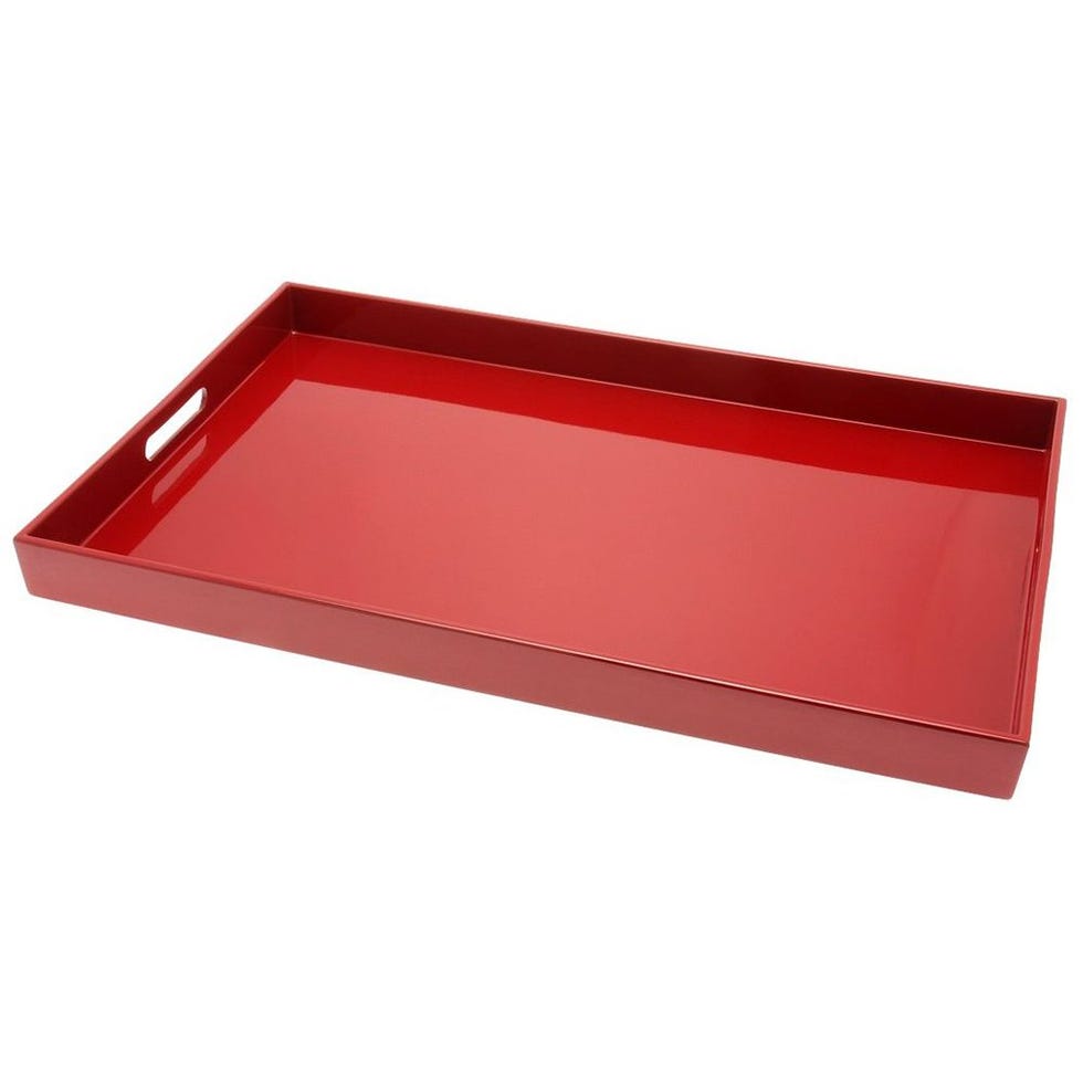 Kotobuki Rectangular Lacquer Serving Tray