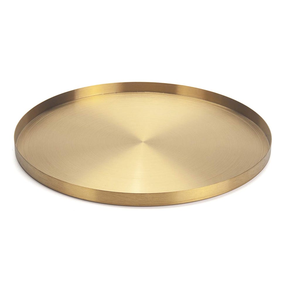 Gold Stainless Steel Tray
